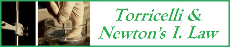 Torricelli & Newton's 1st Law